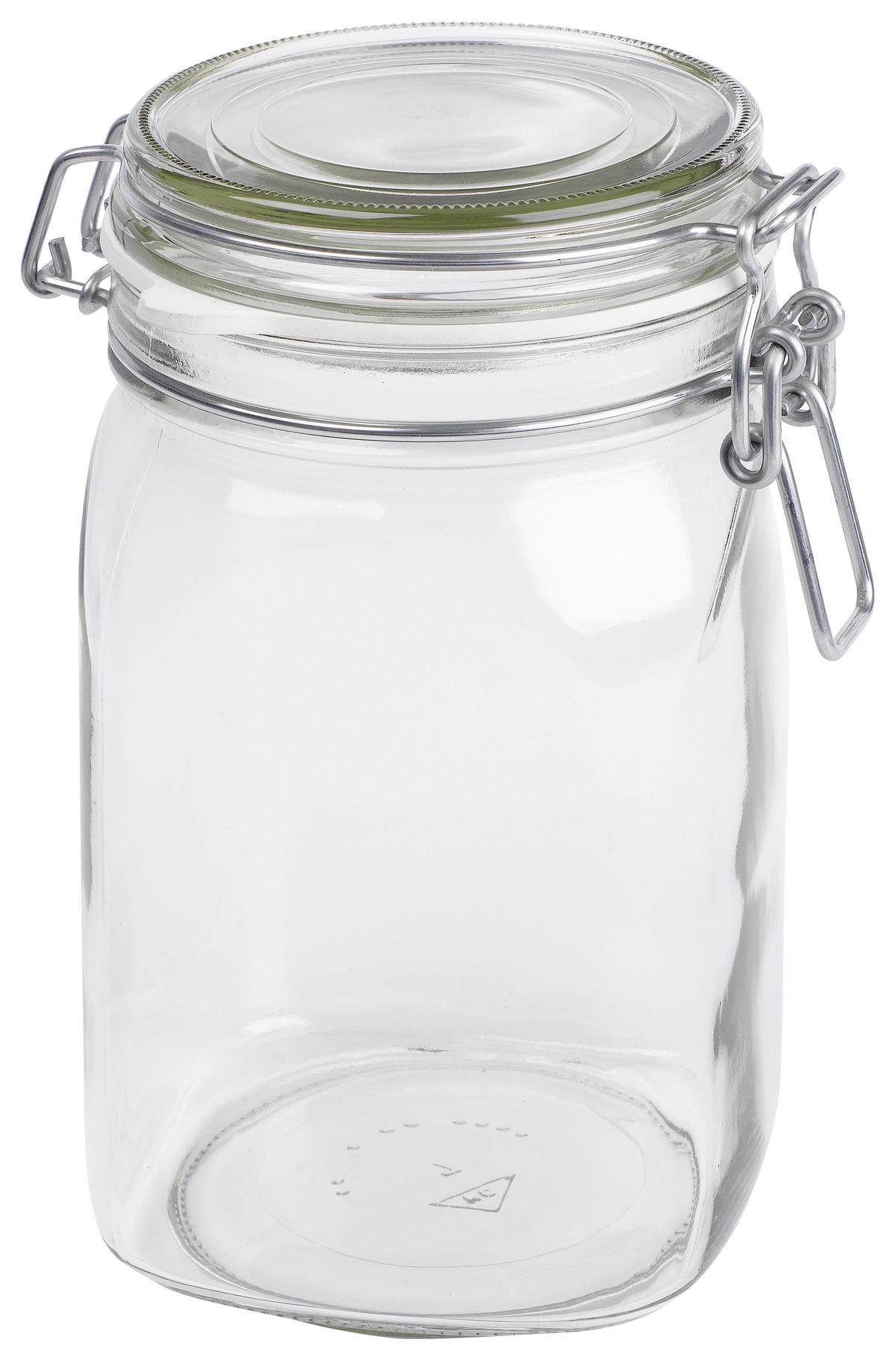 Einmachglas-Set aus Glas, 6-teilig - Transparent, Basics, Glas - Mäser
