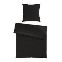 Bettwäsche Animal XL Schwarz ca. 155x220cm - Schwarz, KONVENTIONELL, Textil (155/220cm) - Mömax