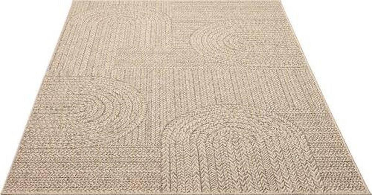 Outdoorteppich Kenzy Naturfarben ca. 160x230cm - Naturfarben, KONVENTIONELL, Textil (160/230cm) - Novel