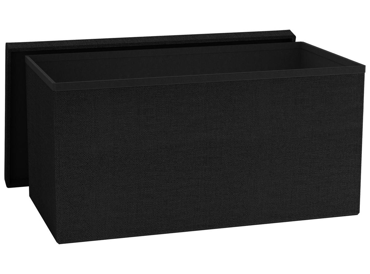 SITZBOX BOXAS - Anthrazit, Basics, Holzwerkstoff/Kunststoff (76/38/38cm) - MID.YOU