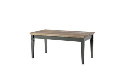 Dohányzóasztal Evora - zöld, Design, faalapú anyag (110/60/50cm)