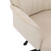 SNURRSTOL KLARA - beige/grå, Klassisk, metall/trä (66/114-155/72cm) - Mömax