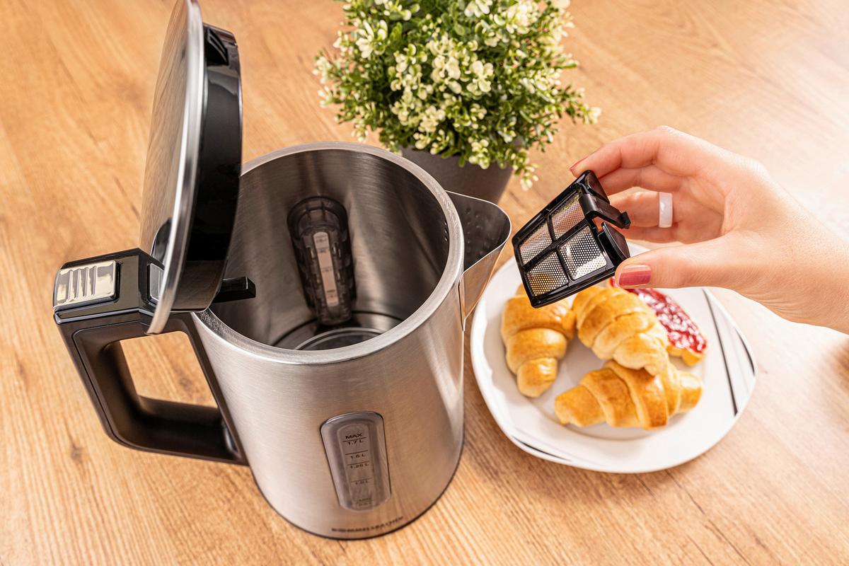 CZAJNIK ELEKTRYCZNY WK 3000 - kolor stalowy, Basics, metal (23/24/15cm) - Rommelsbacher