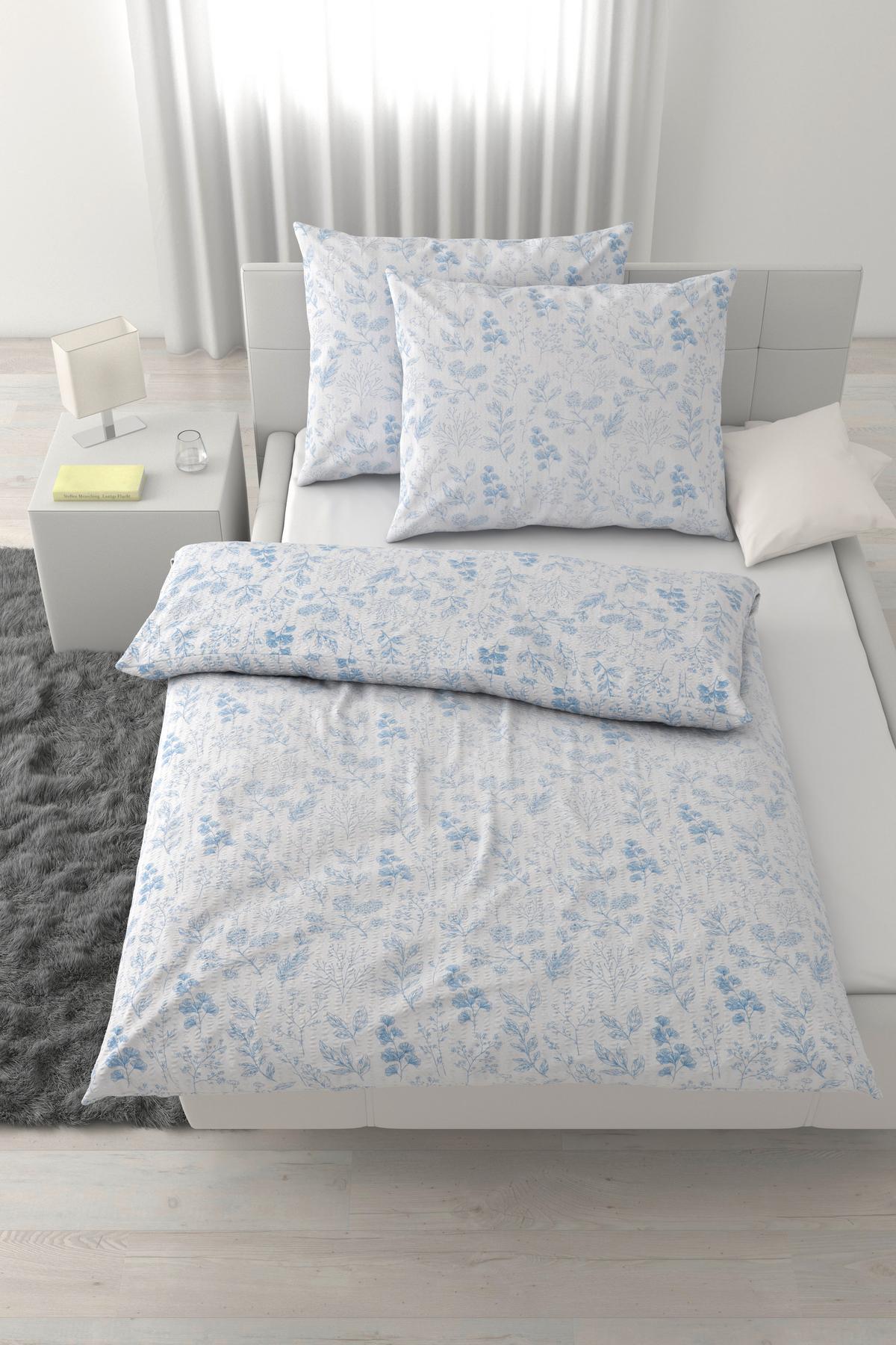 Posteljnina Paris Xxl, Svetlo Modra, 2x60/80, 200/200 - svetlo modra, tekstil (200/200cm) - Mömax