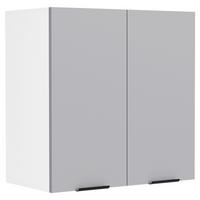 KÜCHENOBERSCHRANK FASOLA - Weiss/Anthrazit, Trend, Holzwerkstoff/Kunststoff (60/60/31cm) - MID.YOU