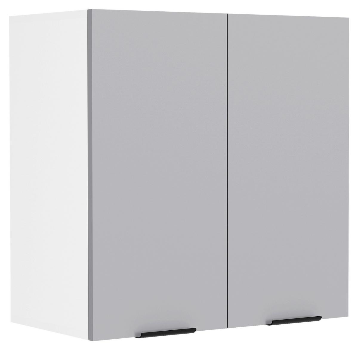 KÜCHENOBERSCHRANK FASOLA - Weiss/Anthrazit, Trend, Holzwerkstoff/Kunststoff (60/60/31cm) - MID.YOU