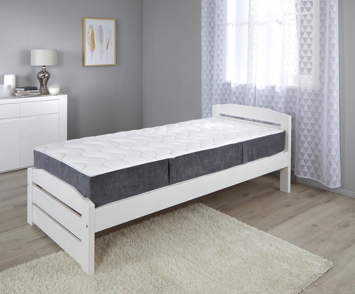 Madrac S Džep.opruž.jezgrom Timber H2/h3 - bijela, tekstil (90/200cm) - Primatex