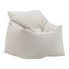 Sitzsack Storvik Beige - Grauweiß, MODERN, Textil (100/75/100cm) - Mömax