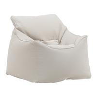 Sitzsack Storvik Beige - Grauweiß, MODERN, Textil (100/75/100cm) - Mömax