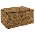 Truhe Ranya S in Naturfarben - Naturfarben, Weitere Naturmaterialien/Metall (40/20/28cm) - Mömax modern living