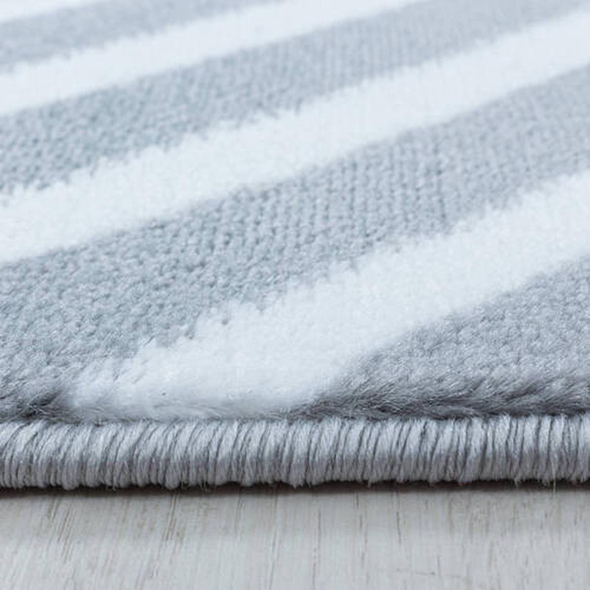 Webteppich Costa Grau ca. 240x340cm - Grau, Design, Textil (240/340cm)