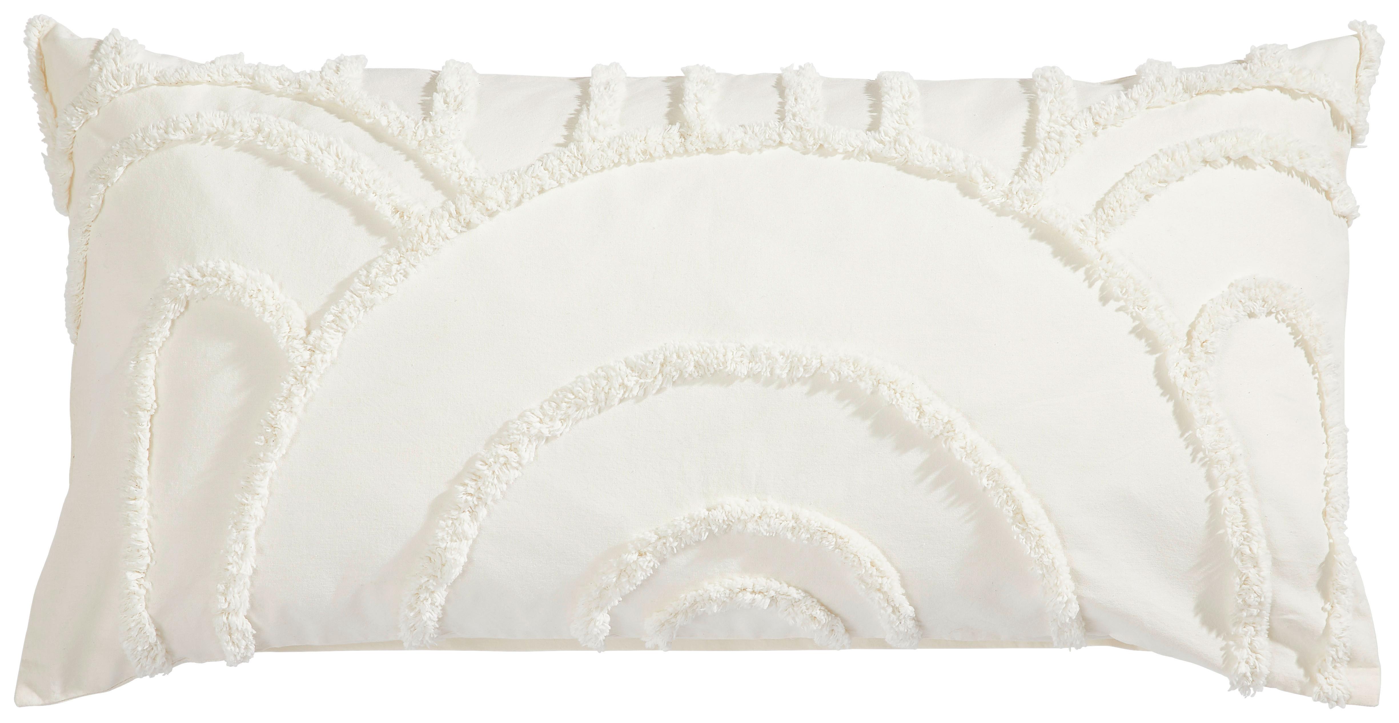 ZESTAW POSZEWEK NA PODUSZKI NOYONA 2 PCS SET -TREND- - kremowy, Modern, tkanina (40/80cm) - Ambiente
