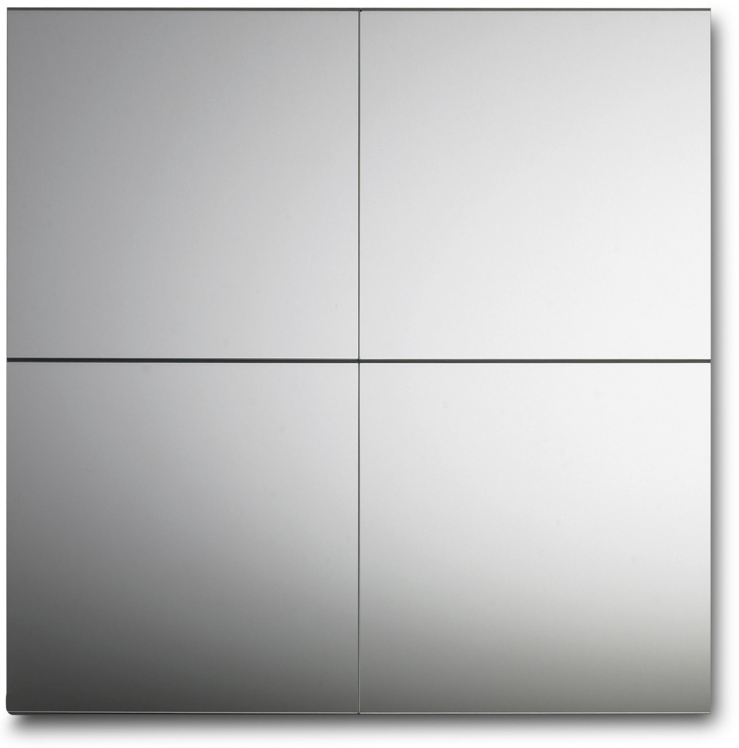 Set Zrcalnih Ploča Quattro - Moderno, staklo (30/30cm) - Modern Living
