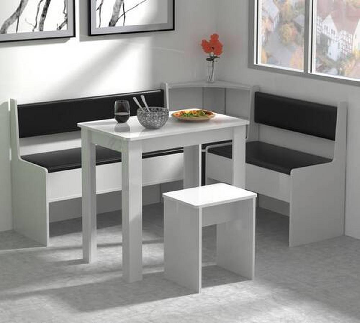 Kotni Element Za Klop Esal, Bela - bela, Moderno, leseni material (43/78/43cm) - MID.YOU