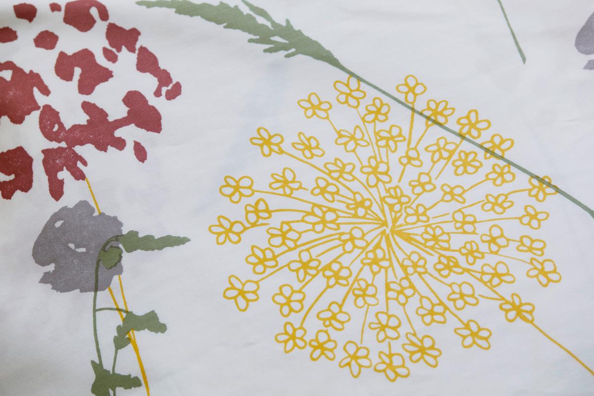 Bettwäsche Bio-Eva in Gelb ca. 135x200cm - Gelb, MODERN, Textil (135/200cm) - ecoTree