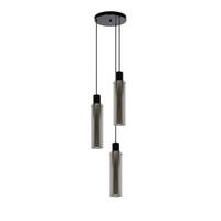 LAMPA WISZĄCA 74404/13/65 ORLANDO - jasnoszary, Design, szkło (32/32/172cm) - Lucide
