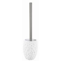 KOMPLET DO WC MOON - biały, Design, tworzywo sztuczne (9,5/37cm) - Kleine Wolke