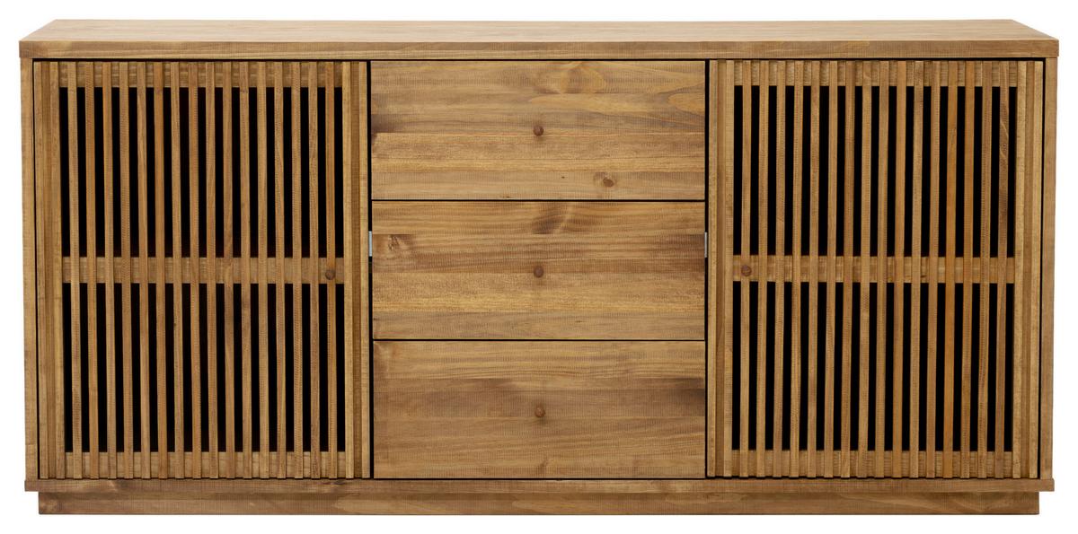 KOMODA SZEROKA EQUATORIA - kolor dębowy, Modern, materiał drewnopochodny/drewno (182/84/50cm) - MID.YOU