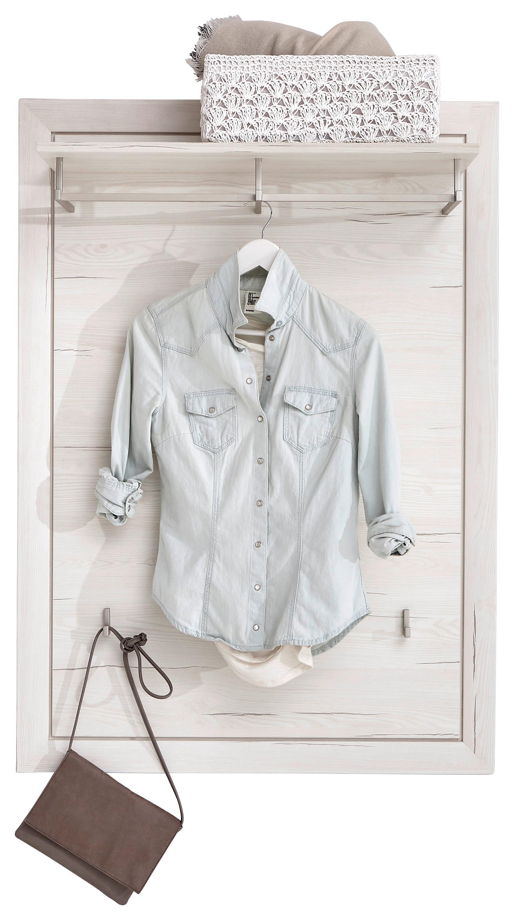 PANEL DO PRZEDPOKOJU CAMRON - biały, Lifestyle, materiał drewnopochodny (82/115/30cm) - Hom`in