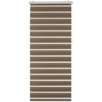 Rulou zebră Thomas - taupe, plastic/textil (90/210cm) - Premium Living