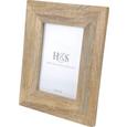 Bilderrahmen Margo, ca. 21x26,5x1,5cm - Naturfarben, KONVENTIONELL, Holz (21/26,5/1,5cm)