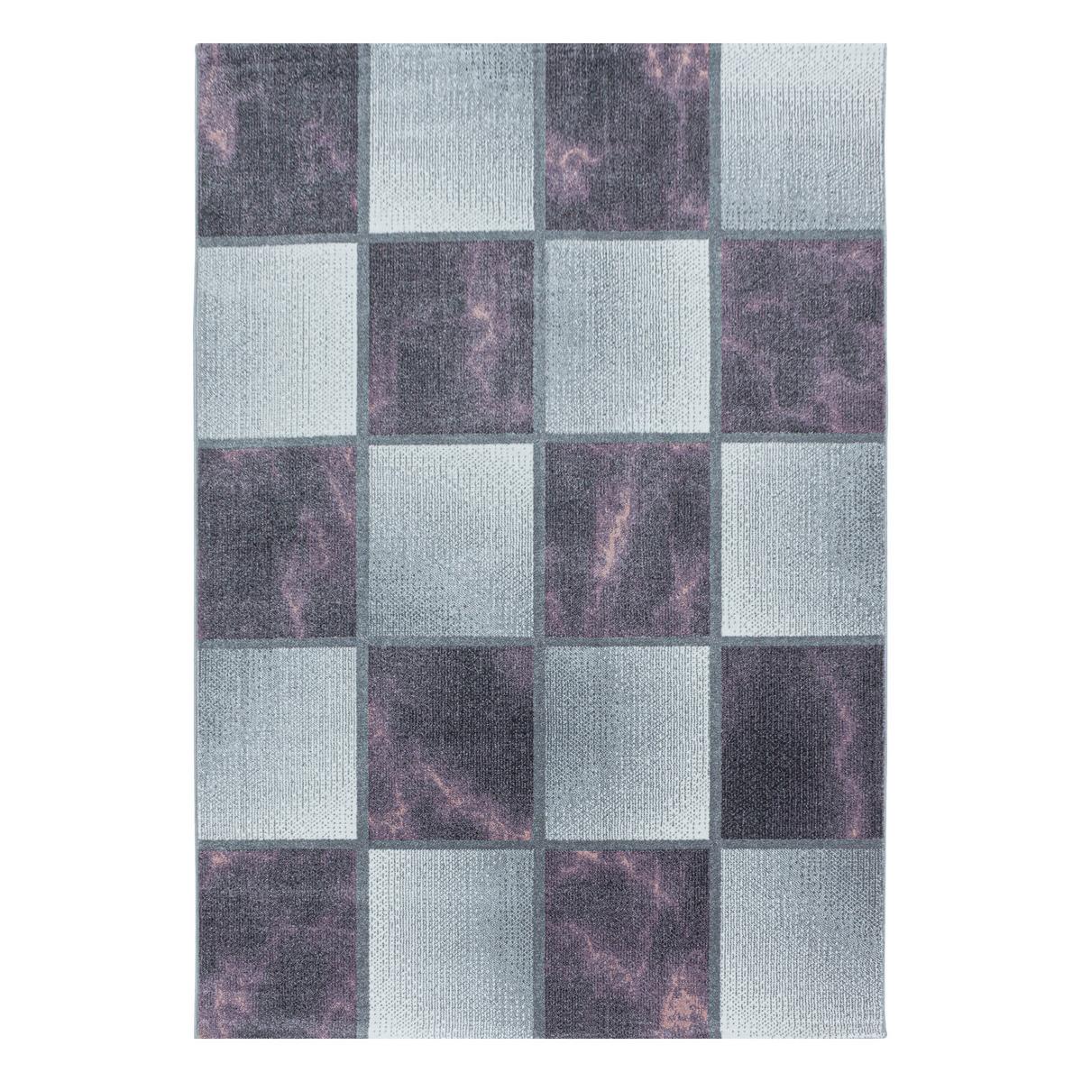 Webteppich Ottawa Lila ca. 80x250cm - Lila, Design, Textil (80/250cm) - Novel