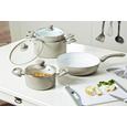 Set Posod Susi - siva/prozorna, Moderno, kovina/umetna masa - Mömax modern living Set Posod Susi - siva/prozorna, Moderno, kovina/umetna masa - Mömax modern living