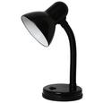 Schreibtischleuchte Leona, max. 40 Watt - Schwarz, Kunststoff/Metall (12,5/34/18,5cm) - Based Schreibtischleuchte Leona, max. 40 Watt - Schwarz, Kunststoff/Metall (12,5/34/18,5cm) - Based