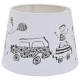 Senčnik Za Svetilko Kiddys - siva, Moderno, kovina/tekstil (25-35/25cm) - Mömax modern living