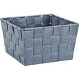 Kosár Nelly - szürke, modern, textil (19/19/11cm) - MÖMAX modern living