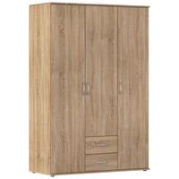 DULAP PAUL - culoare lemn stejar, Konventionell, material pe bază de lemn (127/188/52cm)