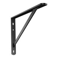 Suport raft Obelix - negru, Modern, metal (30cm) - Modern Living