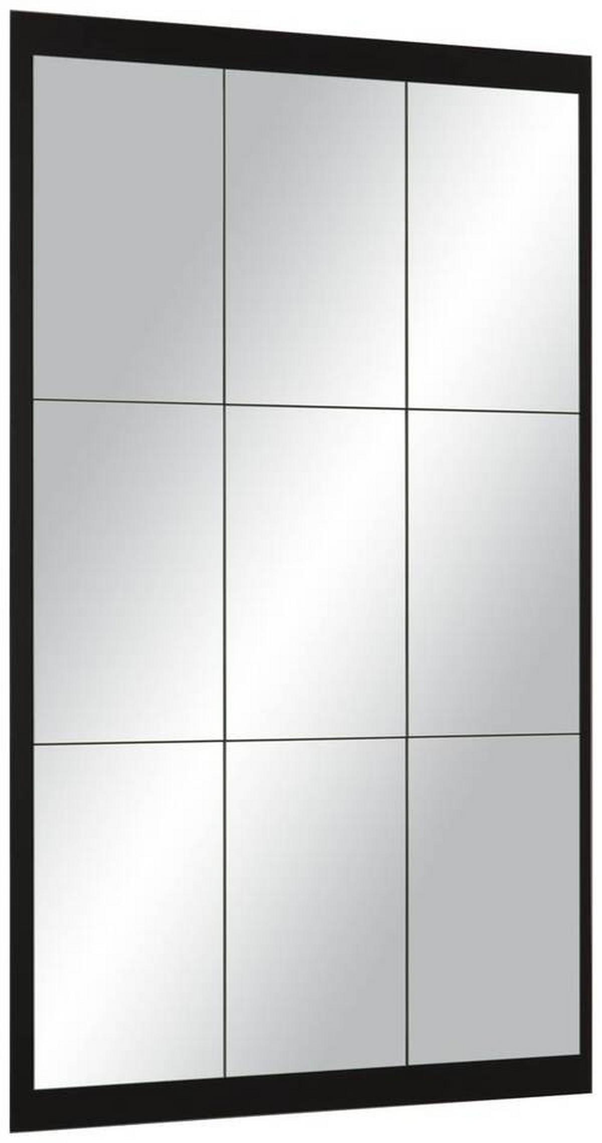 Wandspiegel Industrial ca. 64x104cm - Schwarz, Modern, Glas (64/104cm) - Mömax