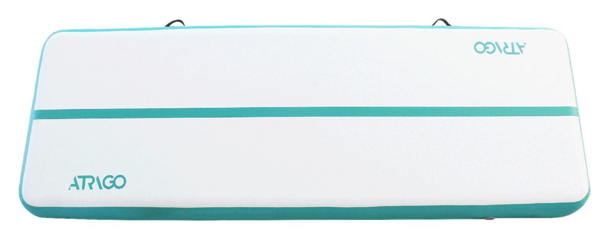MATA DO GIMNASTYKI AGM 21 - turkusowy/biały, Konventionell (300/100/20cm) - Atrigo