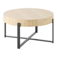 Couchtisch Runner Schwarz/Eiche - Eichefarben/Schwarz, Design, Holz/Holzwerkstoff (80/42cm) - Mömax