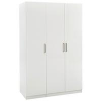 Șifonier Unit - alb, Modern, material pe bază de lemn (136,7/210/58,3cm) - Ondega