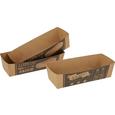 Hotdog-schale BBQ in Braun/Schwarz - Schwarz/Braun, Papier (20/8/5cm)