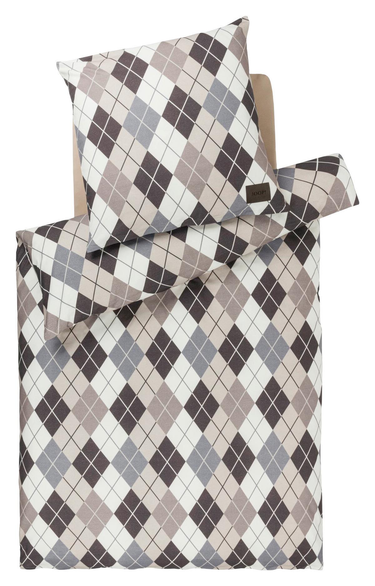 POŚCIEL JOOP! SOFT PATTERN - ciemnoszary, Konventionell, tkanina (155/220cm) - Joop!