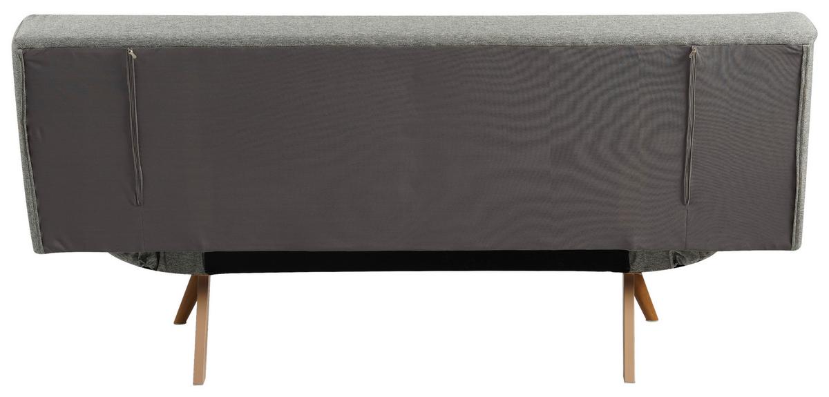 SOFA Z FUNKCJĄ SPANIA ASHTON - kolor naturalny/jasnoszary, Design, metal/tkanina (182/87/82cm) - Livetastic