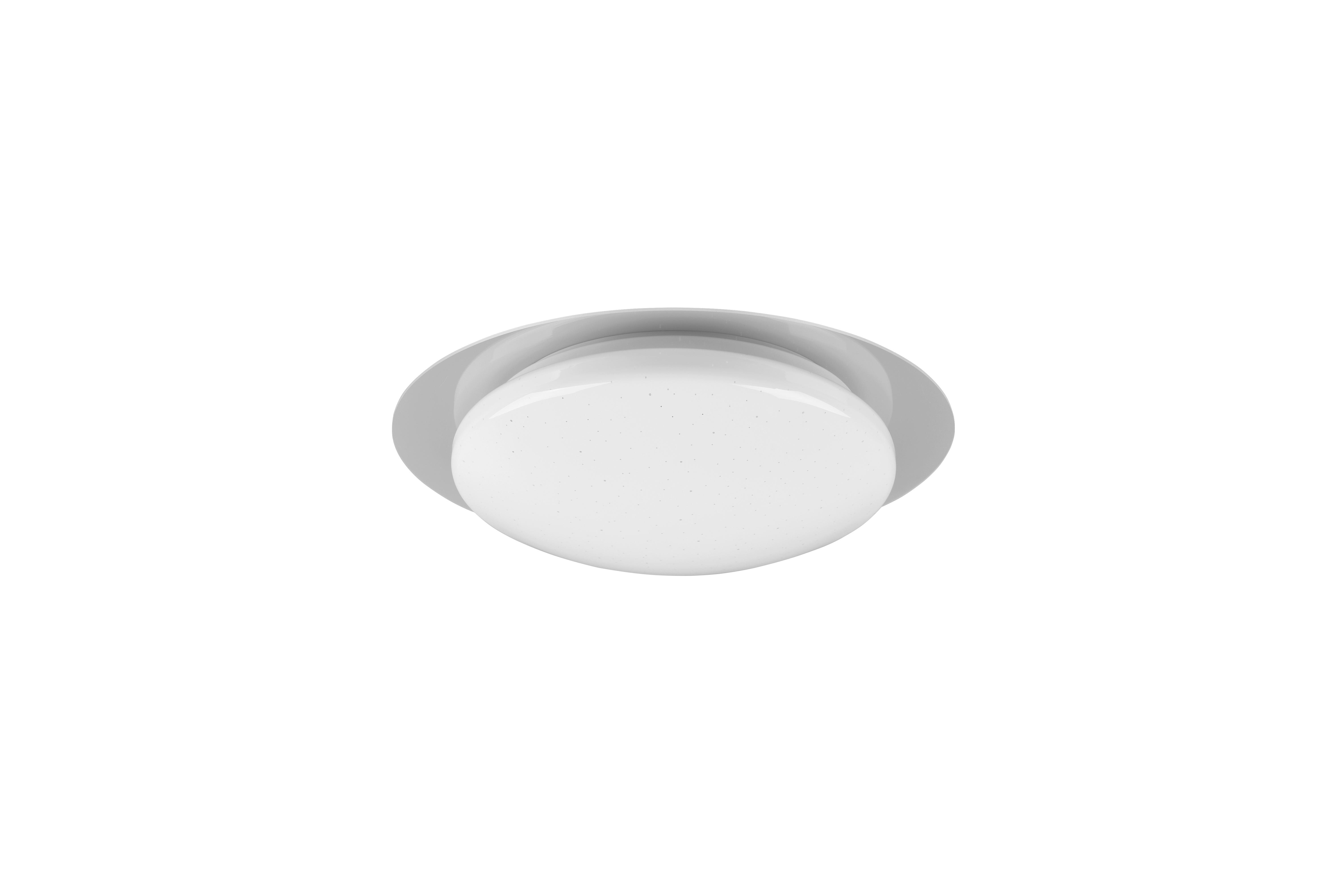 LED-Deckenleuchte Frodeno Weiß max. 12 Watt - Weiß, Basics, Kunststoff (35/8,7cm) - Trio Leuchten