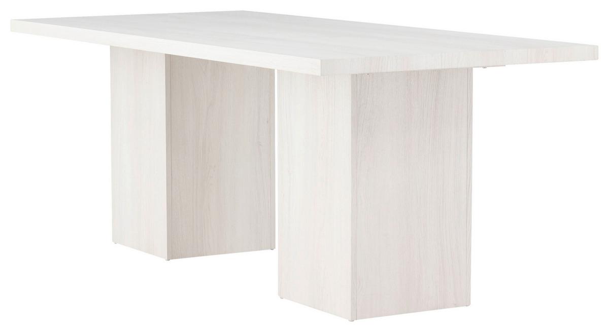 ESSTISCH OLGA - Weiß, Design, Holz (200/90/75cm) - Livetastic