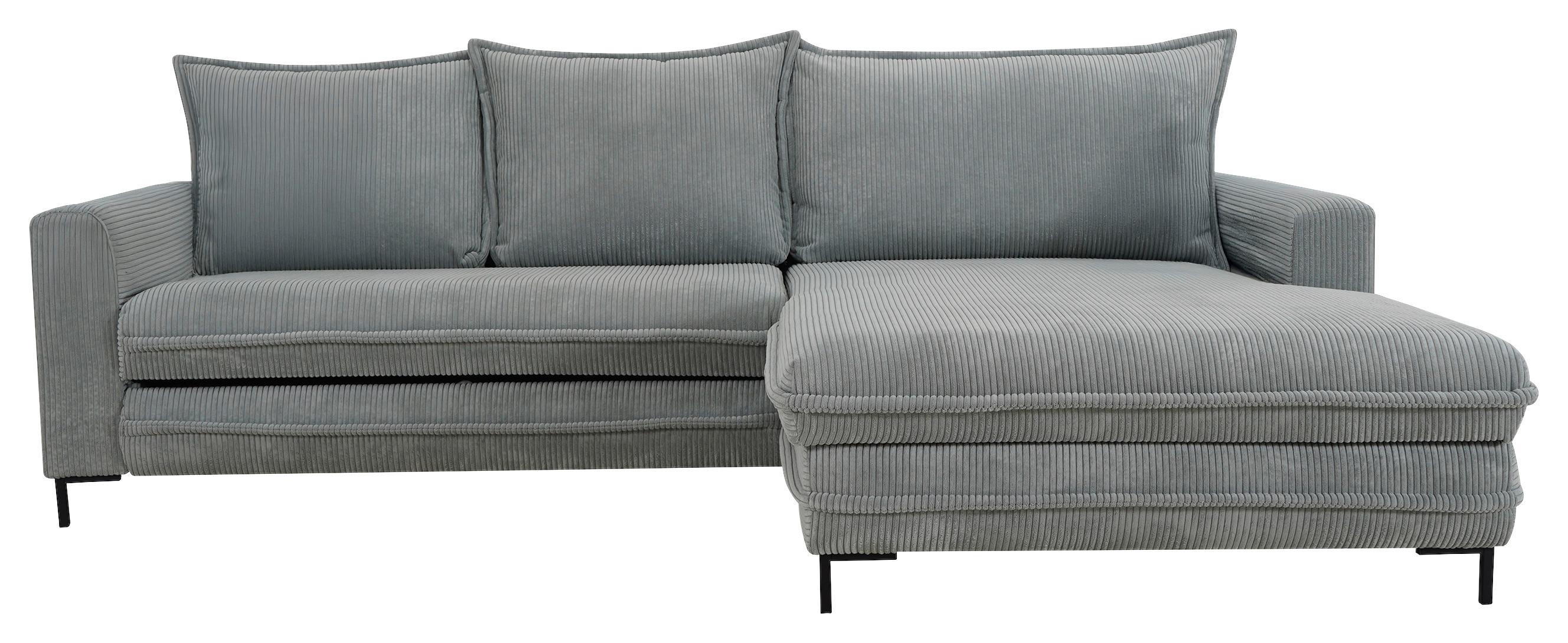 Coltar ARMILLA - gri, Konventionell, lemn/metal (272/174/95cm) - Modern Living