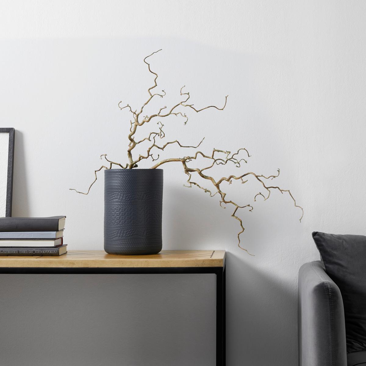 WAZON DANILA - czarny, Modern, ceramika (20/29cm) - Tognana