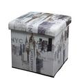 Tabure Nyc - večbarvno, Moderno, leseni material/tekstil (36/36/36cm) - Mömax modern living Tabure Nyc - večbarvno, Moderno, leseni material/tekstil (36/36/36cm) - Mömax modern living