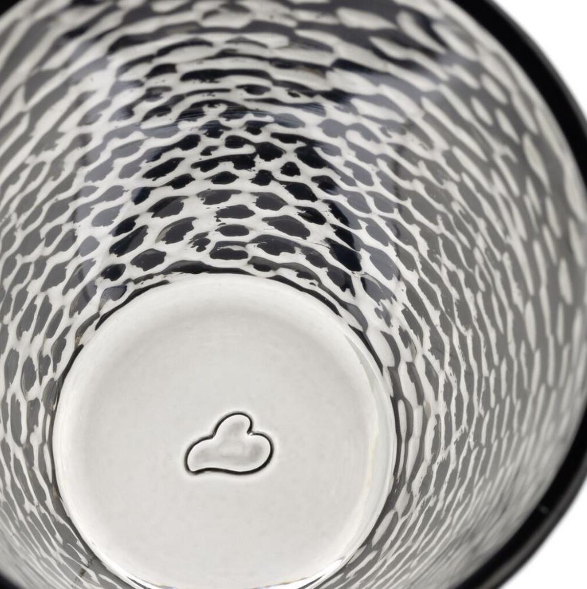 SZKLANKA 024382 - antracytowy, Natur, szkło (340ml) - Leonardo