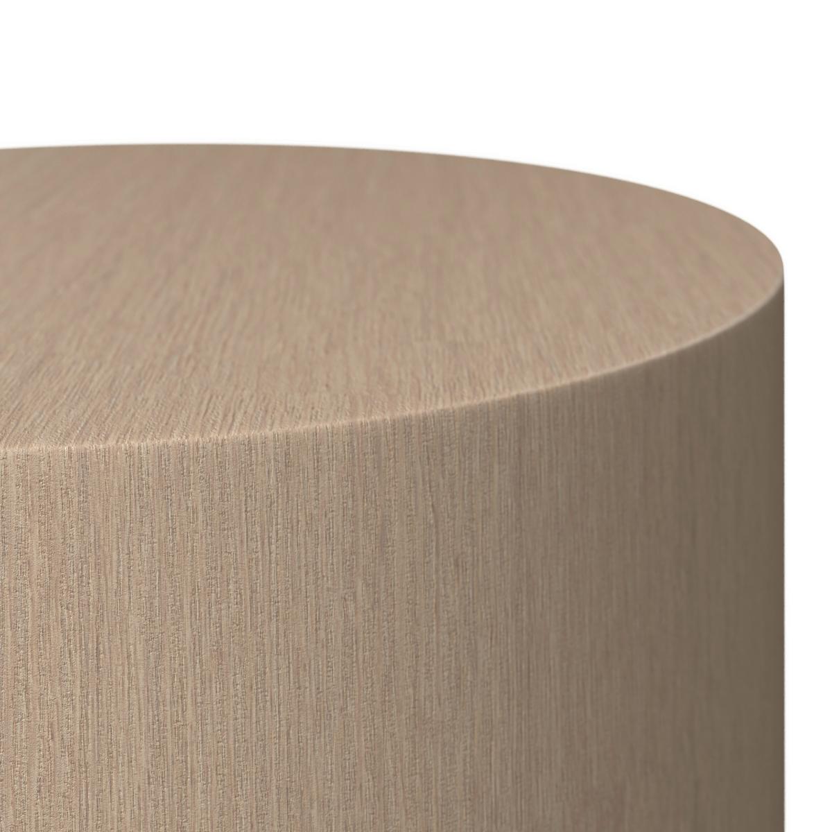 Couchtisch Lucy Eichefarben MDF rund - Eichefarben, MODERN, Holz/Holzwerkstoff (78/31/78cm) - Bessagi Home