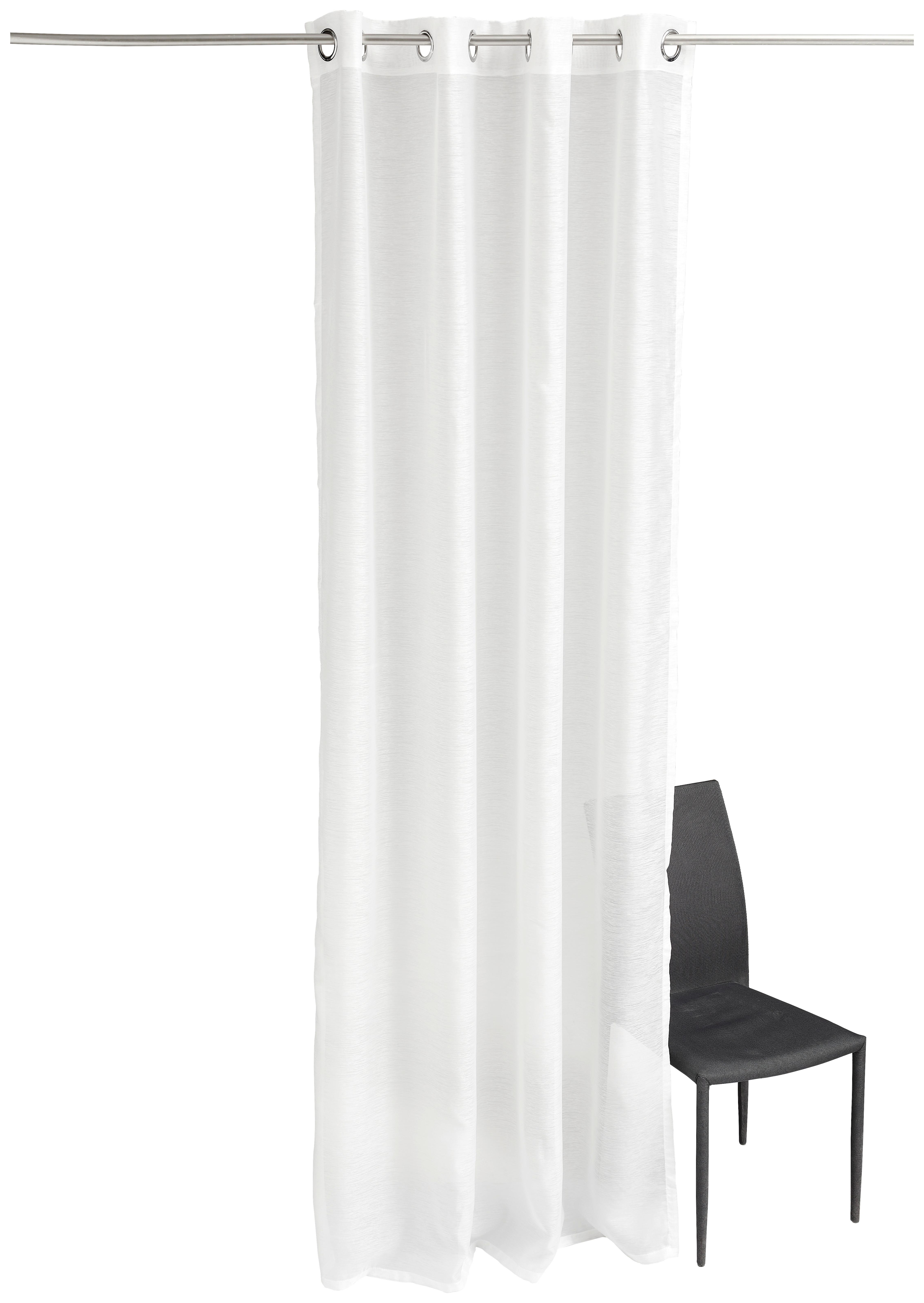 ZASŁONA NA PRZELOTKACH T-CLEAN TOM TAILOR - beżowy, Basics, tkanina (140/250cm) - Tom Tailor
