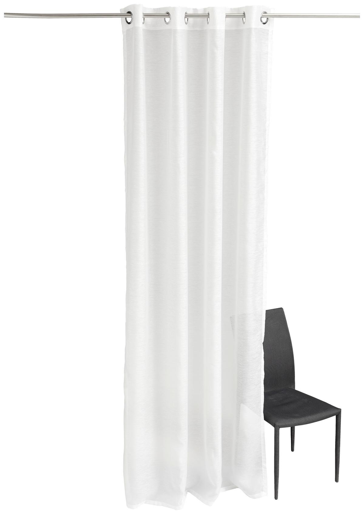 ZASŁONA NA PRZELOTKACH T-CLEAN TOM TAILOR - beżowy, Basics, tkanina (140/250cm) - Tom Tailor