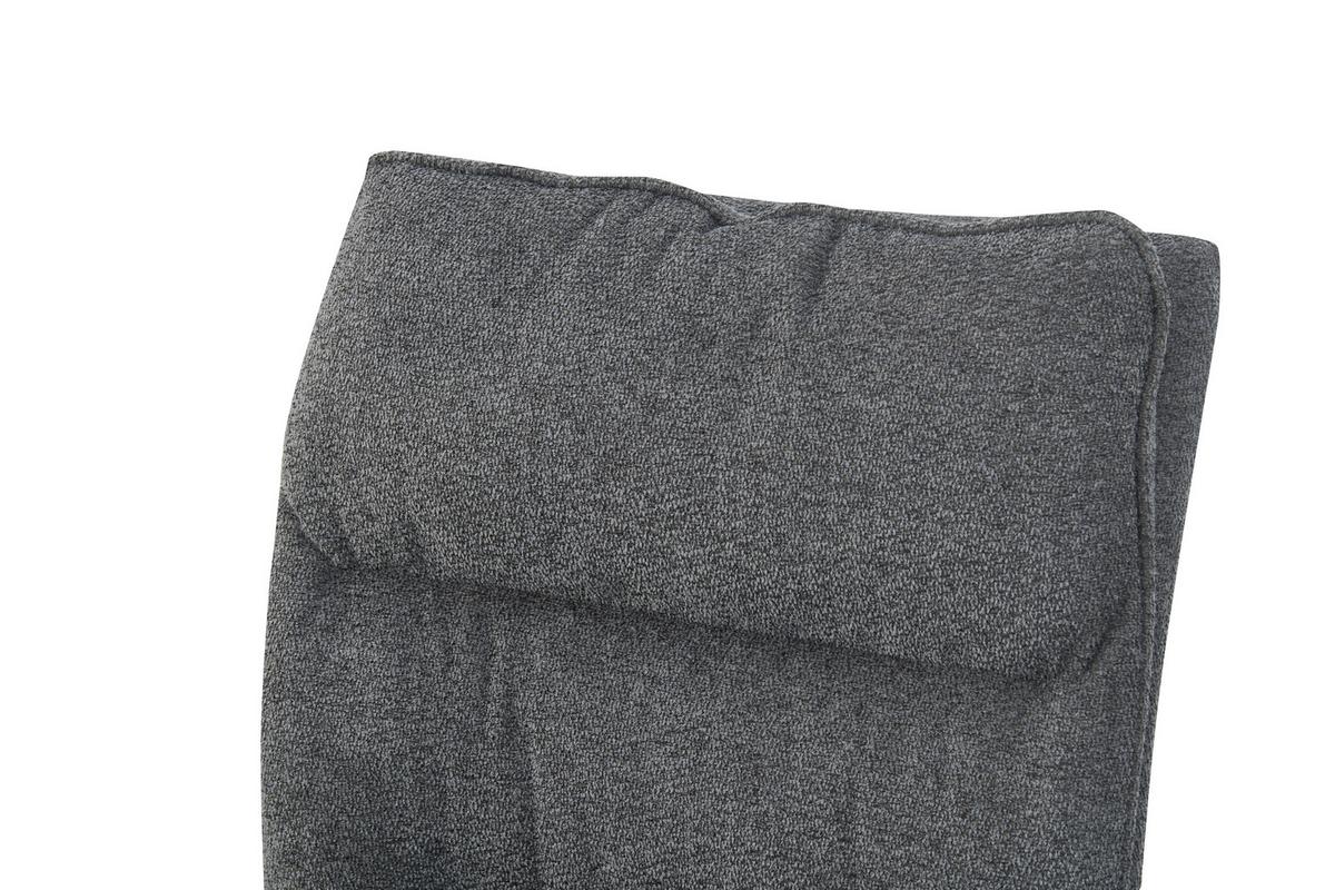 SCHWINGSTUHL-SET FRIEDA - Anthrazit/Schwarz, Modern, Textil/Metall (47/94/61cm) - MID.YOU