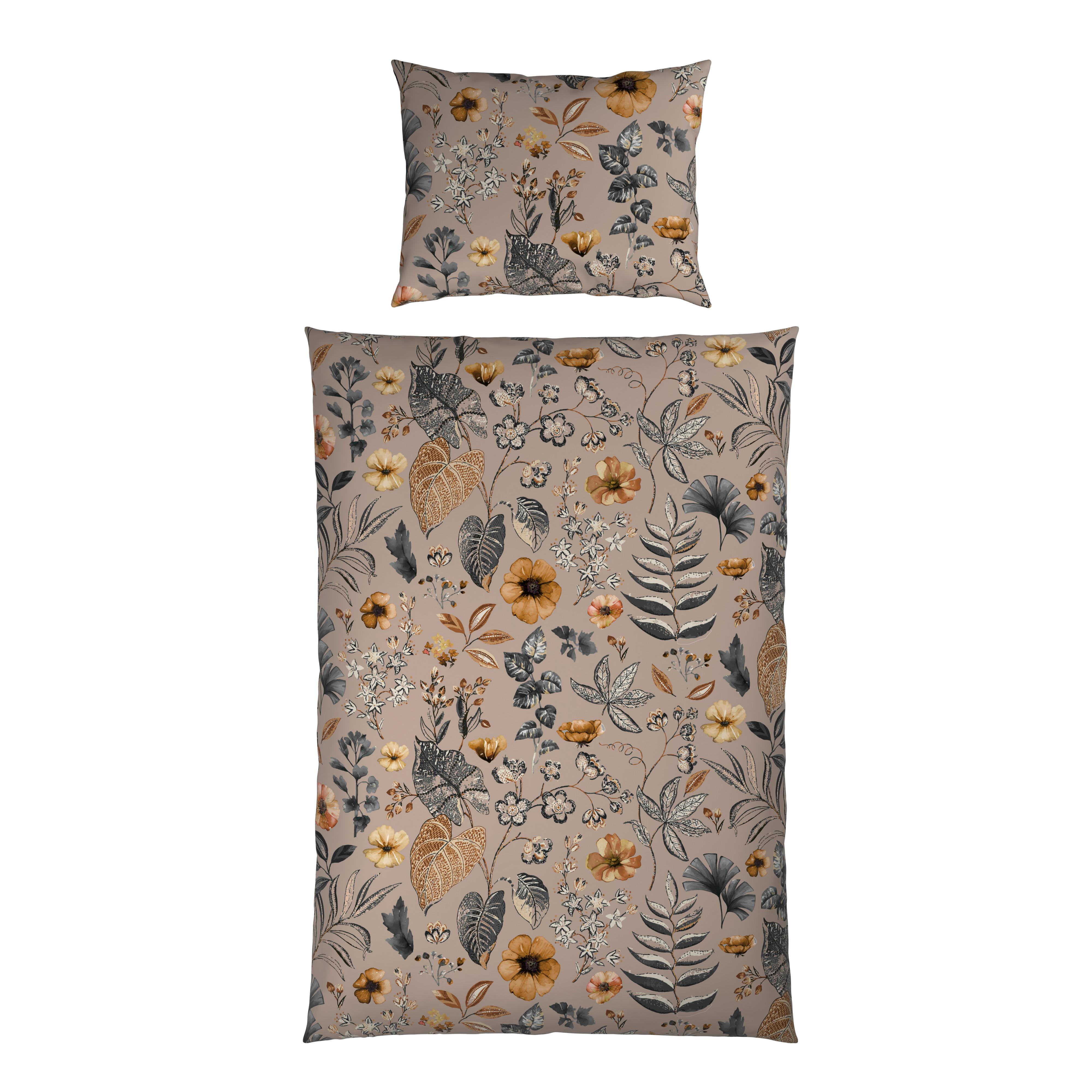 Lenjerie de pat Patlas,cca. 200x220/50x70 cm - bej, Modern, textil (140/200cm) - Mömax
